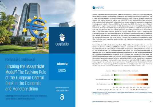 Cover and article page with illustration